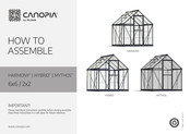 Palram CANOPIA HARMONY Instrucciones De Montaje