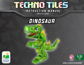 The Learning Journey TECHNO TILES Dinosaur Manual Del Usuario