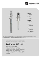 TECALEMIT TecPump DP36 Stub Instrucciones De Servicio