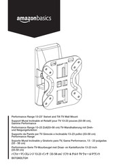 AmazonBasics Performance B07QM2LTQH Manual Del Usuario