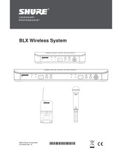 Shure LEGENDARY PERFORMANCE BLX Serie Guia De Inicio Rapido