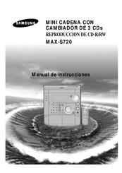 Samsung MAX-S720 Manual De Instrucciones