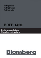 Blomberg BRFB 1450 Manual