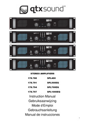 Qtx Sound 178.797 Manual De Instrucciones