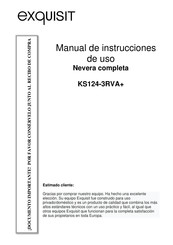 Exquisit KS124-3RVA+ Manual De Instrucciones De Uso