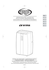 Argoclima aYRI Instrucciones De Uso