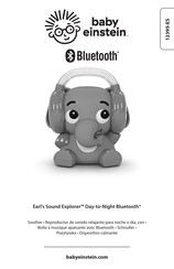 Kids II baby einstein Earl's Sound Explorer Day-to-Night Bluetooth 12395 Manual Del Usuario