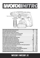 Worx Nitro WX381 Serie Manual Original