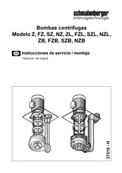 schmalenberger FZ Instrucciones De Servicio Y Montaje