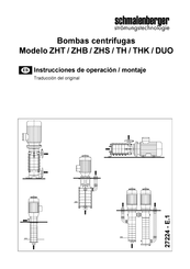 schmalenberger TH Instrucciones De Operacion Y Montaje