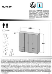 Forte MOKS841 Instrucciones De Montaje