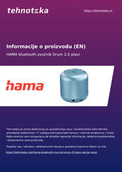 Hama Drum 2.0 Instrucciones De Seguridad