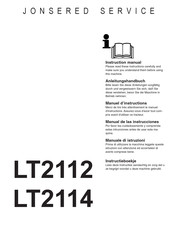 Jonsered LT2114 Manual De Las Instrucciones