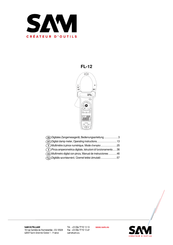 Sam FL-12 Manual De Instrucciones