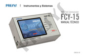 PRESYS FCY-15 Manual Tecnico