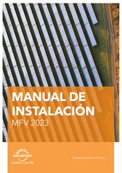 SOLAREVER SE-158 79-390M-144N Manual De Instalación