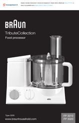 Braun TributeCollection FP 3010 Manual De Instrucciones