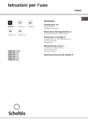 SCHOLTES TRM 631 O L Manual De Instrucciones