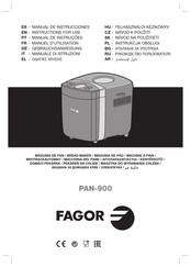 Fagor PAN-900 Manual De Instrucciones