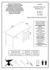 ME MARCKERIC I-5502 Instrucciones De Montaje