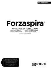 POLTI Forzaspira AG220 PLUS Manual De Instrucciones