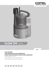 Conel FLOW TPF Instrucciones De Instalación Y  Operación