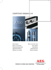 Electrolux AEG COMPETENCE KB68004-5-M Manual Del Usuario