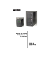 Tascam CD-D13 Manual Del Usuario