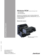 janitza 96-PA-RCM Manual Del Usuario