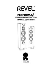 Harman Revel PERFORMA3 F206 Manual De Usuario