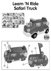 Winfun Learn 'N Ride Safari Truck Manual Del Usuario