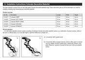 Ubbink Colorado RIGHT CURVE Instrucciones De Montaje