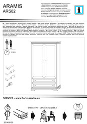 Forte ARAMIS ARS82 Instrucción De Montaje