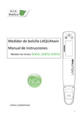 horiba LAQUAtwin QHB741 Manual De Instrucciones