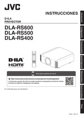 JVC DLA-RS400 Instrucciones