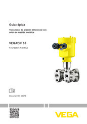 Vega VEGADIF 85 Guía Rápida