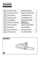 Dolmar AS3835 Manual De Instrucciones