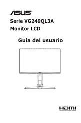 Asus VG249QL3A Serie Guia Del Usuario