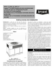 Bryant 577C-E Serie Instrucciones De Instalación