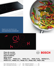Bosch PKF6 F17 Serie Instrucciones De Uso