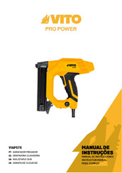 VITO Pro Power VIAP575 Manual De Instrucciones