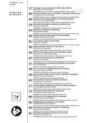 ST CS 100 Li 20 A Manual De Instrucciones