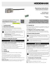 HEIDENHAIN AK ECM 2410 Instrucciones De Uso