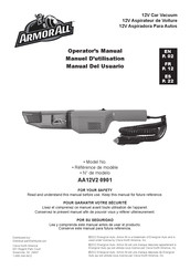 ArmorAll AA12V2 0901 Manual Del Usuario