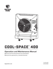 BIG ASS FANS COOL-SPACE 400 Manual De Operación Y Mantenimiento