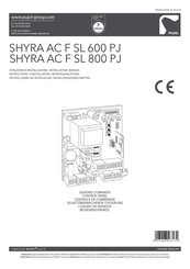 Pujol SHYRA AC F SL 600 PJ Instrucciones De Instalación