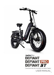 JUPITERBIKE DEFIANT ST Manual Del Usuario