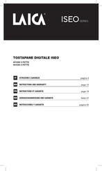 Laica ISEO Serie Instrucciones Y Garantía