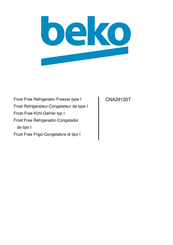 Beko CNA29120T Manual Del Usuario