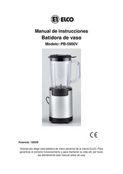 elco PB-5900V Manual De Instrucciones